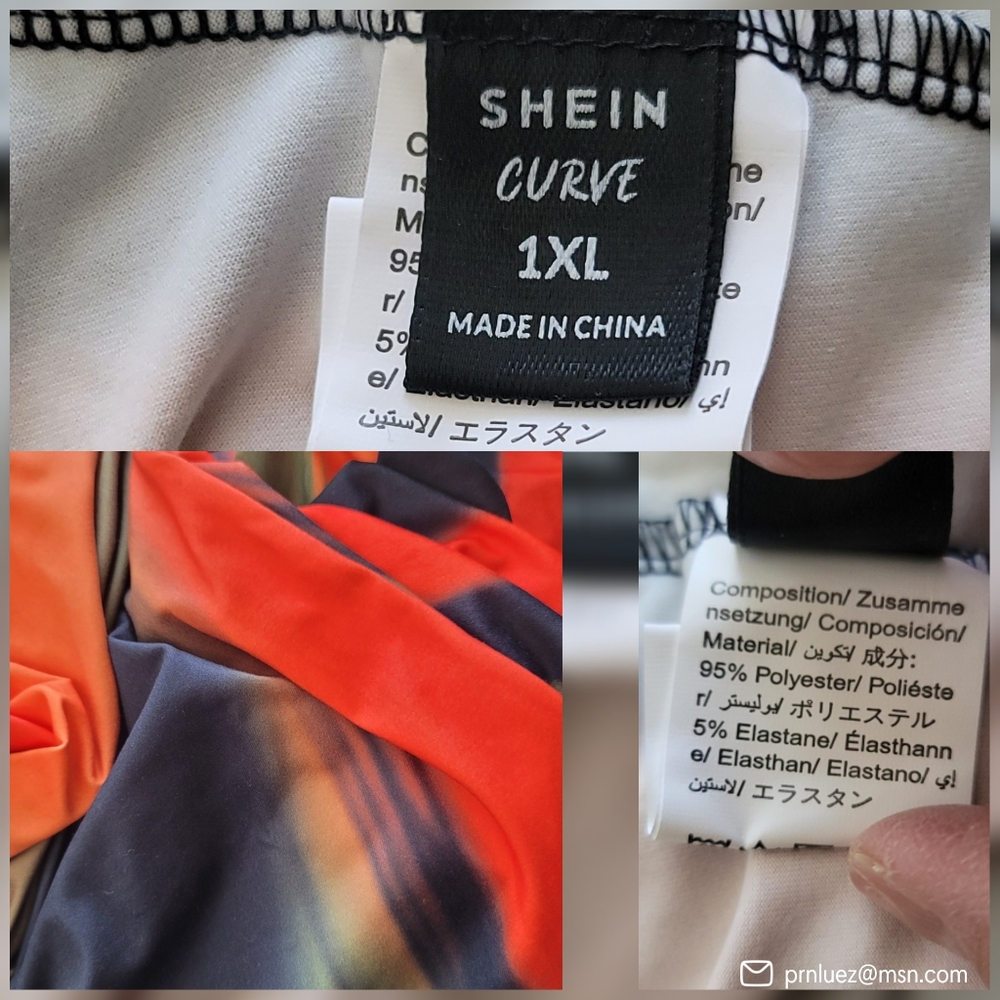 Shein Colorblocked Cami Dress - Picture 3 of 7
